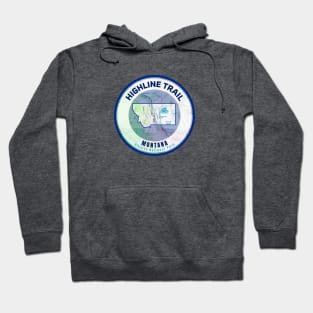 Montana Map - Highline Trail Hoodie